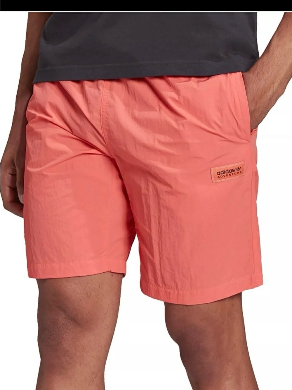 Adidas Adventure Cargo Short in Semi Turbo Mens S NWT